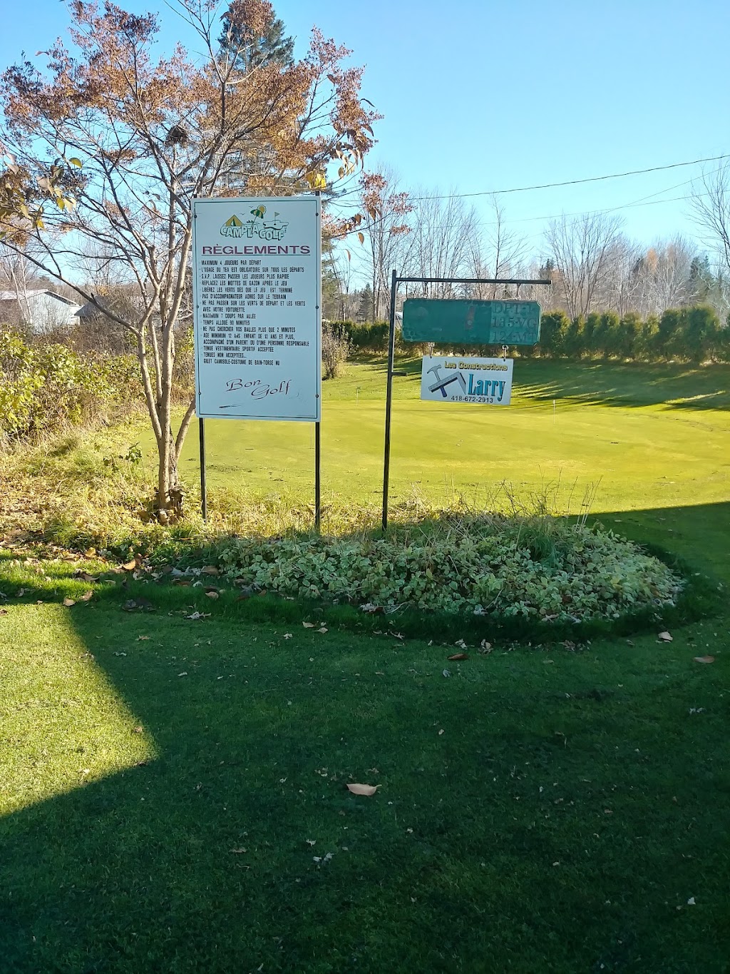 Begin Golf | 175 Rue Parent S, Bégin, QC G0V 1B0, Canada | Phone: (418) 672-4226