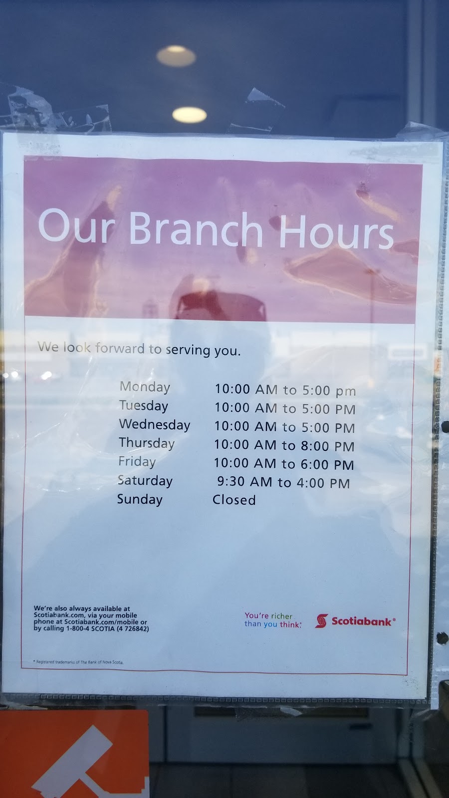 Scotiabank | 135 Trinity Dr, Moncton, NB E1G 2J7, Canada | Phone: (506) 857-1497