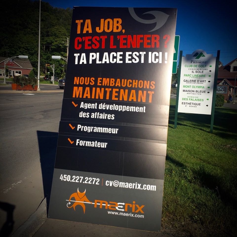 Maerix inc. | 2402 Bd du Curé-Labelle, Saint-Jérôme, QC J7Y 5E9, Canada | Phone: (866) 866-2228