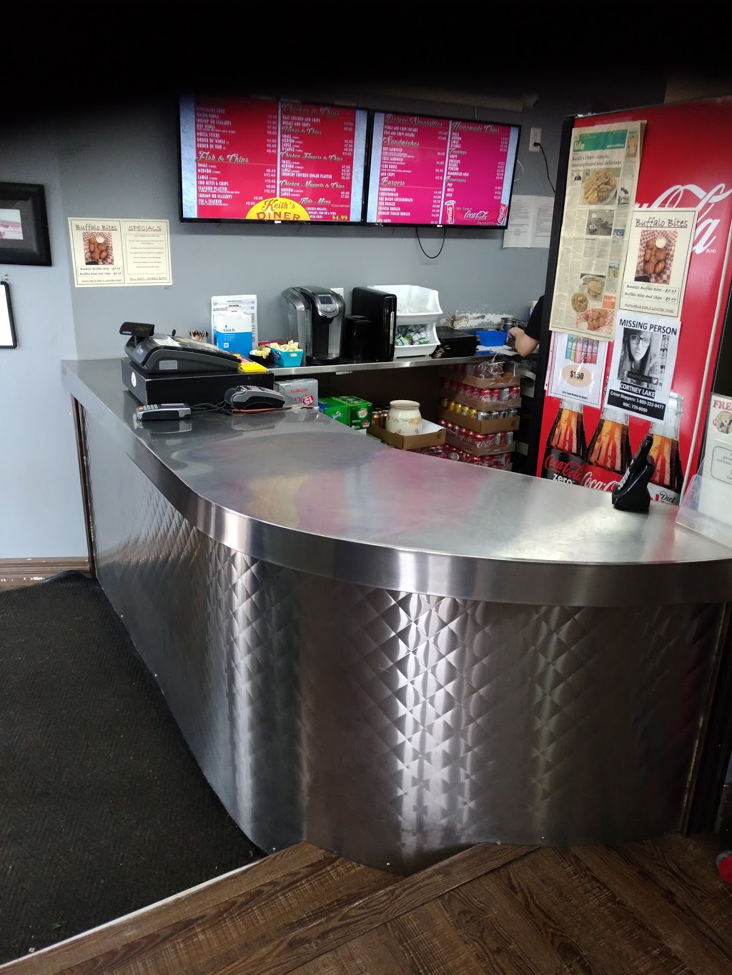Keiths Diner | 419 Main Rd, Goulds, NL A1S 1A2, Canada | Phone: (709) 745-8005