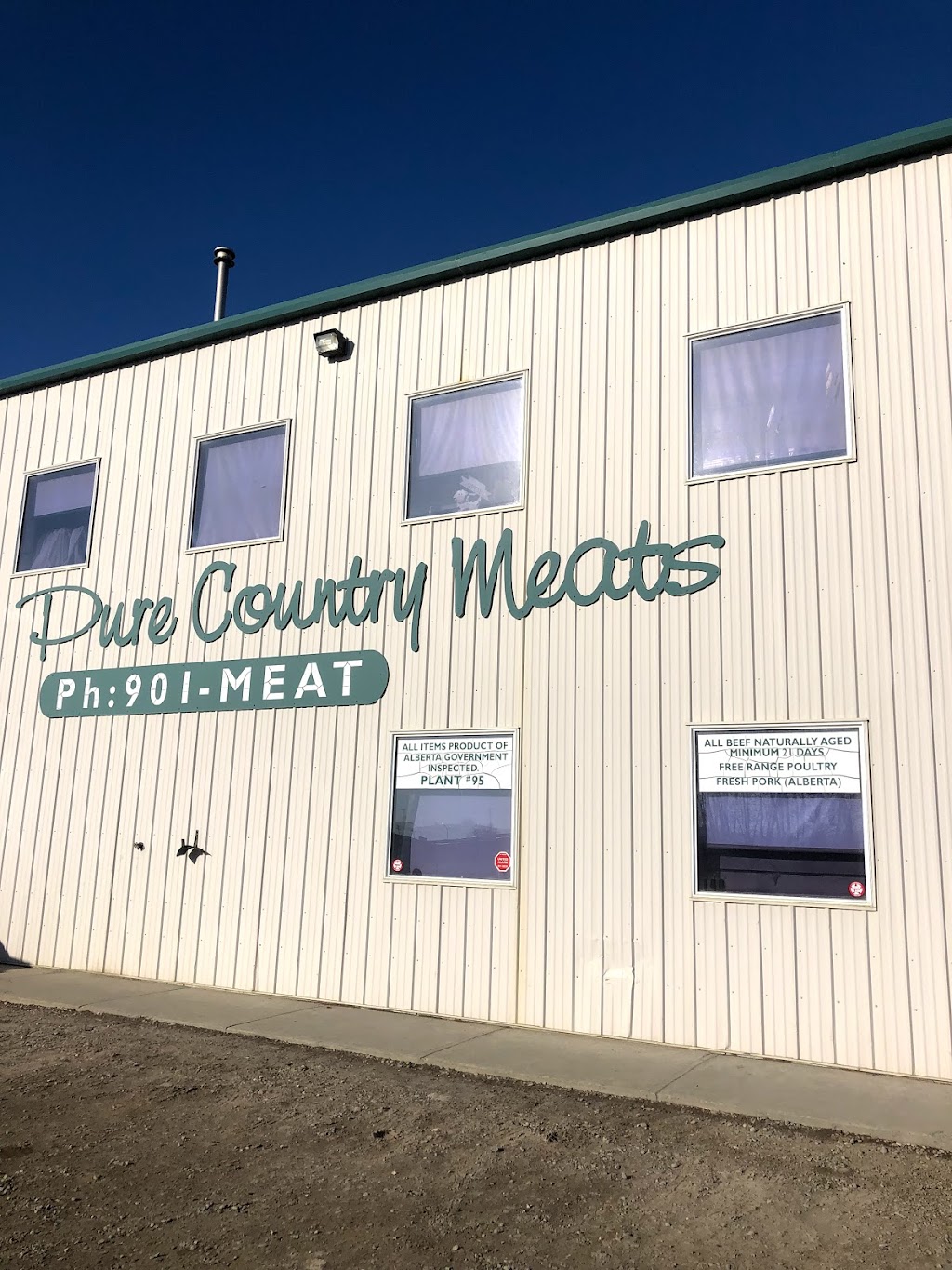 Pure Country Meats 140 Orchard Way Strathmore AB T1P 1R8 Canada