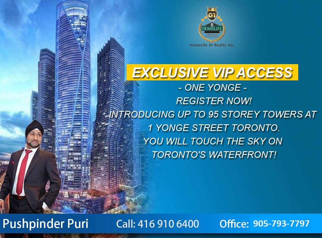 Homelife G1 Realty: Pushpinder Puri | 2260 Bovaird Dr E Unit#202, Brampton, ON L6R 1Z1, Canada | Phone: (416) 910-6400