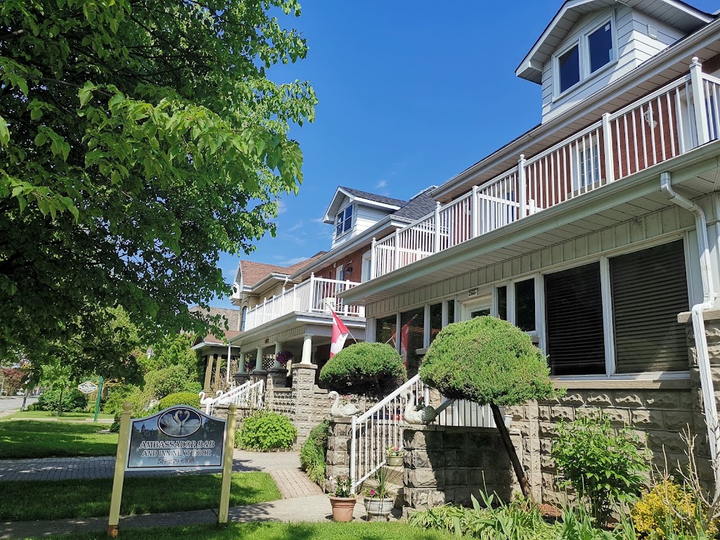 Ambassador B&B & Ambassadors Inn Next Door - Stratford | 266 Ontario St, Stratford, ON N5A 3H5, Canada | Phone: (519) 589-6158