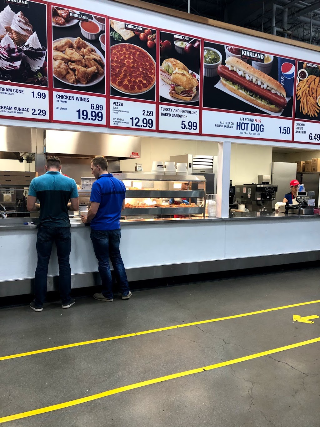 Costco Food Court | 12404 149 St NW, Edmonton, AB T5V 1G9, Canada | Phone: (780) 455-7575
