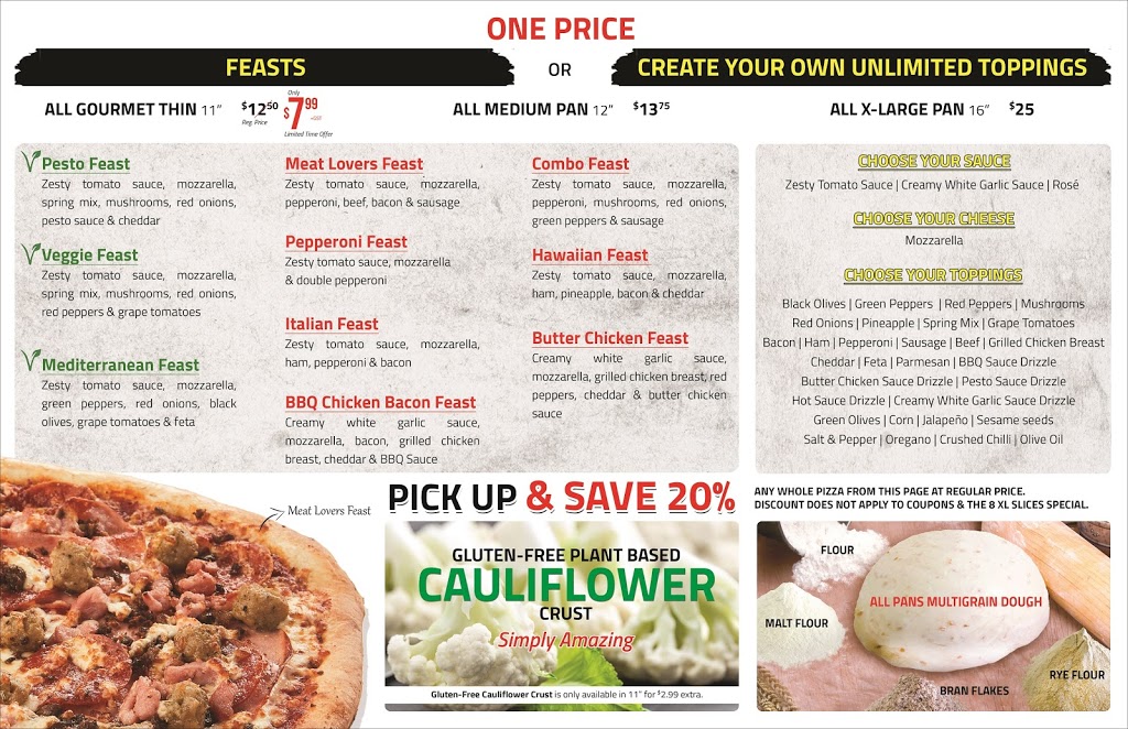 Freshslice Pizza | Coquitlam Centre #2601, 2929 Barnet Hwy, Coquitlam, BC V3B 5R5, Canada | Phone: (604) 475-5590