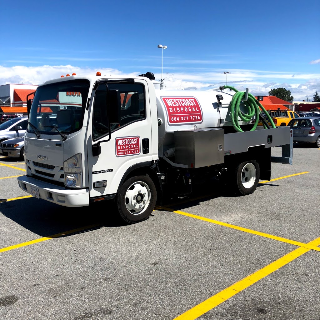 West Coast Disposal Portable Toilet Rental | 10601 Span Rd, Surrey, BC V3V 3V5, Canada | Phone: (604) 377-7736