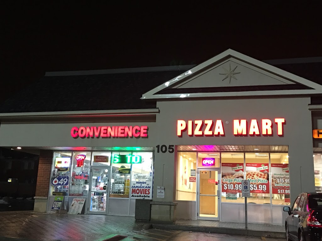 Pizza Mart | 105 Father Tobin Rd, Brampton, ON L6R 0W9, Canada | Phone: (905) 500-7000