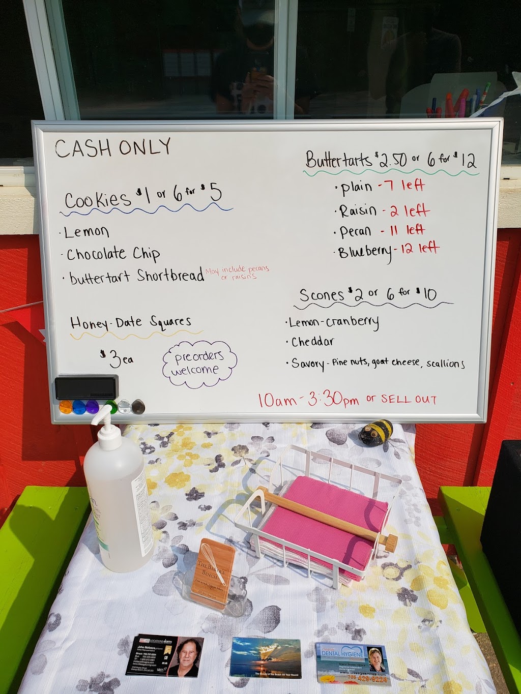 The bakers bench | 676 River Rd E, Wasaga Beach, ON L9Z 2M3, Canada | Phone: (705) 444-4803