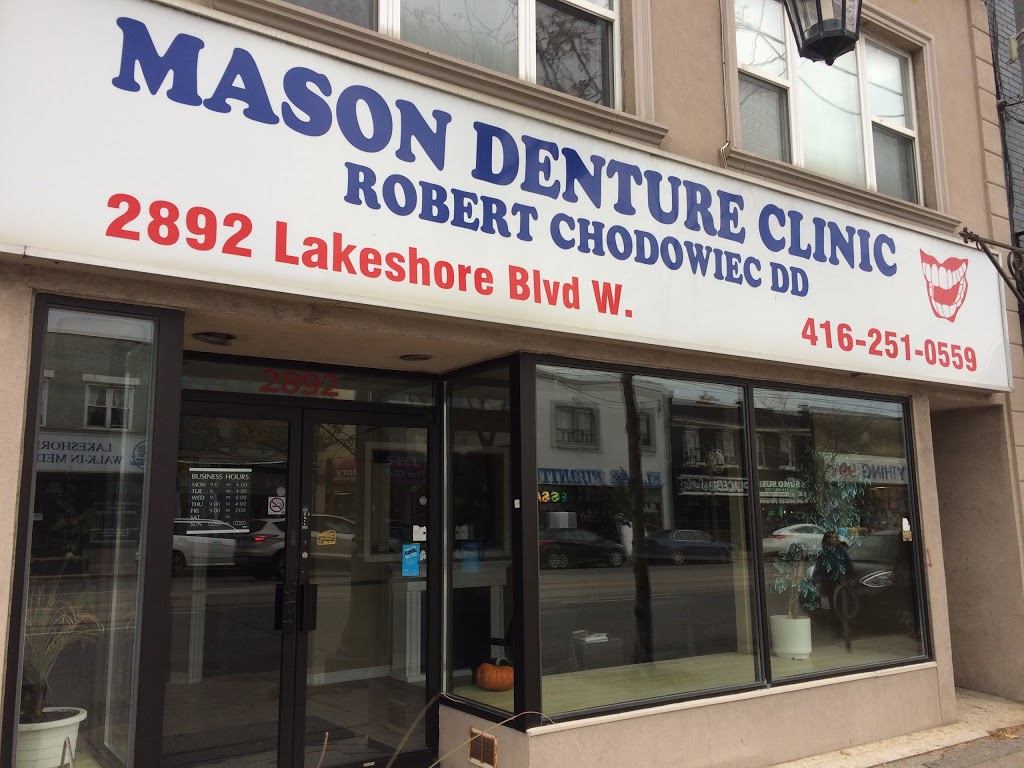 Mason Denture Clinic | 2970 Lake Shore Blvd W, Etobicoke, ON M8V 1J7, Canada | Phone: (416) 251-0559