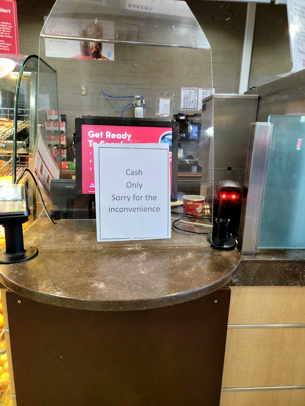 Tim Hortons | 17277 Hwy 401 Eastbound South, Brighton, ON K0K 1H0, Canada | Phone: (613) 394-6744