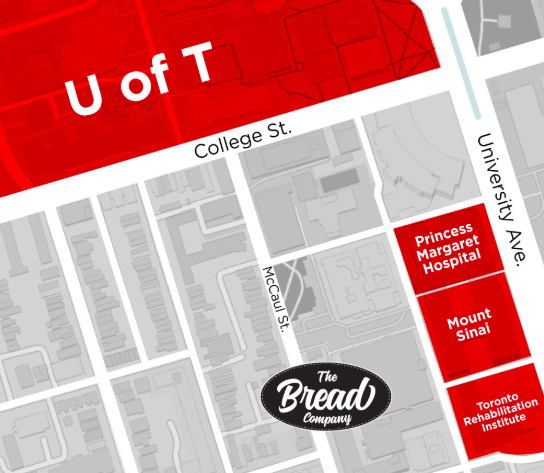 The Bread Company | 195 McCaul St, Toronto, ON M5T 1W6, Canada | Phone: (416) 368-5262