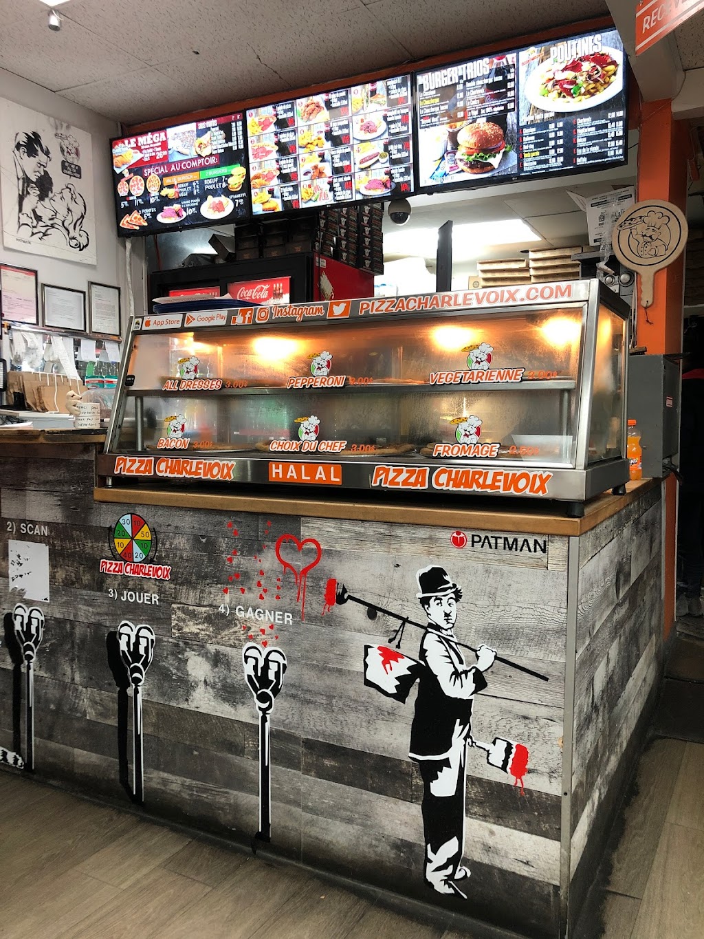Pizza Charlevoix | 2563 Rue Centre, Montréal, QC H3K 1J9, Canada | Phone: (514) 933-0514