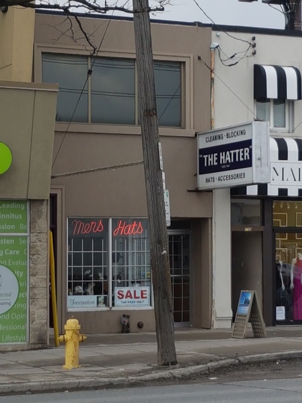 The Hatter | clothing store | 1794 Avenue Rd, North York, ON M5M 3Z1, Canada | 4167838233 OR +1 416-783-8233
