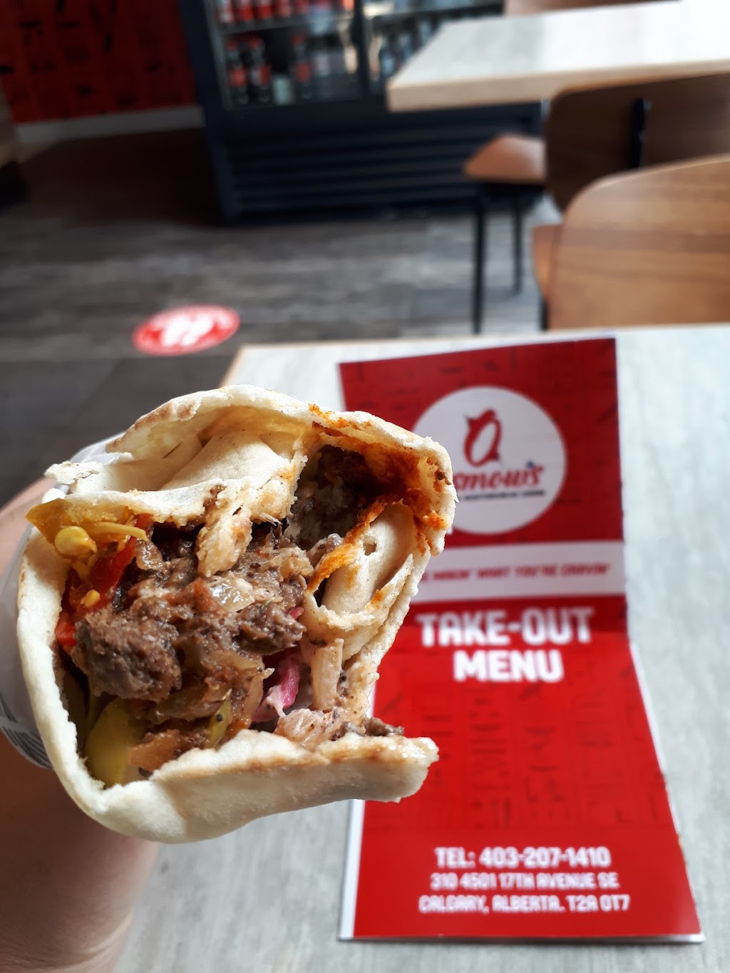 Osmows Shawarma | 4501 17 Ave SE Unit 310, Calgary, AB T2A 0T7, Canada | Phone: (403) 207-1410