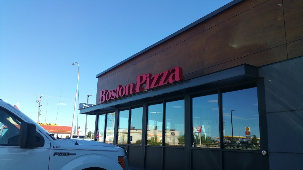 Boston Pizza | 122 Leva Ave, Alberta T4E 1B2, Canada | Phone: (403) 348-5220