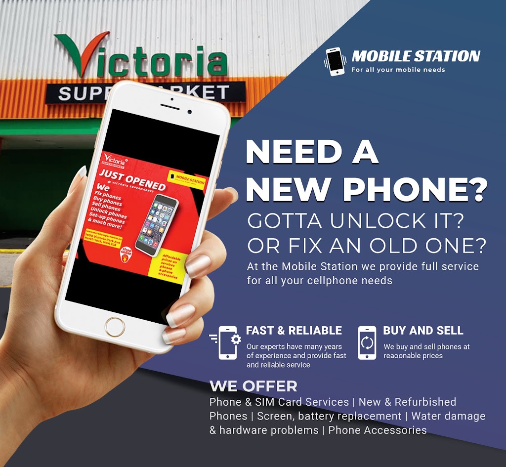 Mobile Repair Station | 1400 Victoria Park Ave Separate unit, Scarborough, ON M4A 2L7, Canada | Phone: (647) 607-2021