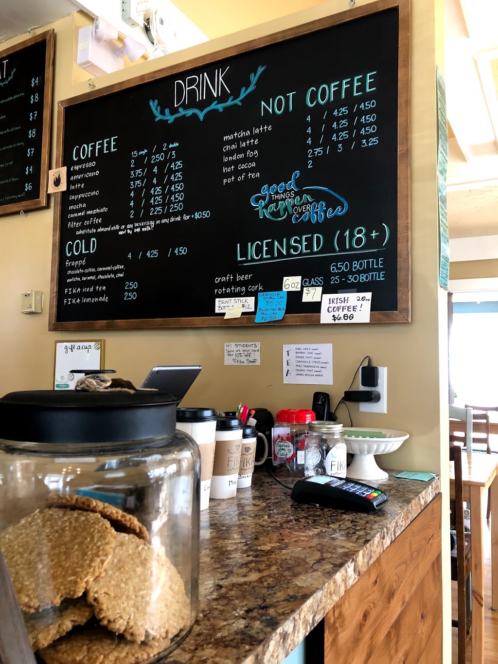 FIKA Coffeehouse | 4803 48 St, Camrose, AB T4V 1L4, Canada | Phone: (780) 678-2075