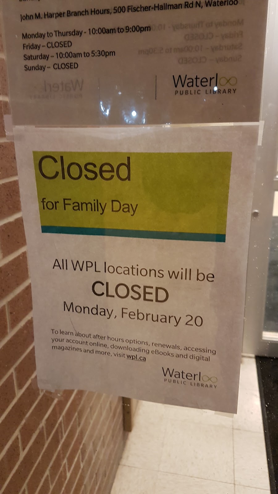 McCormick Branch Library | 500 Parkside Dr, Waterloo, ON N2L 5J4, Canada | Phone: (519) 886-1310 ext. 213