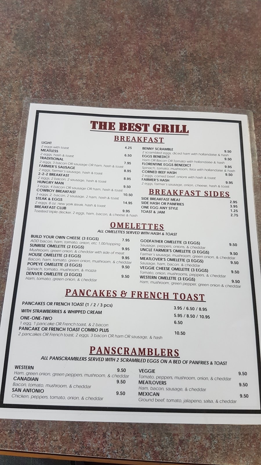The Best Grill | 20740 Mufford Crescent, Langley City, BC V2Y 1N9, Canada | Phone: (604) 533-9600
