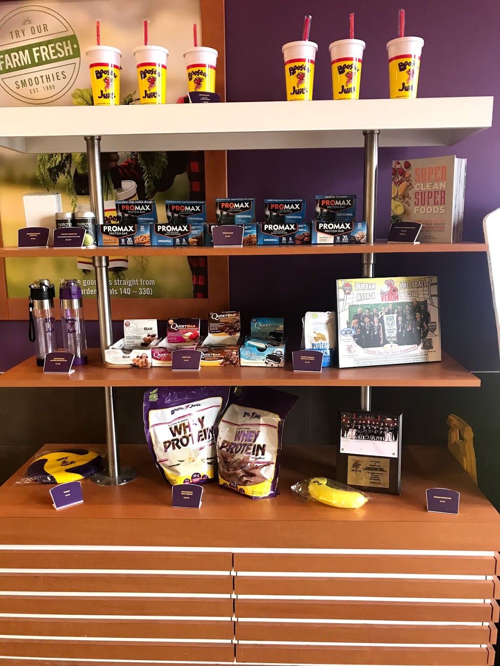 Booster Juice | 650 Kingston Rd Unit 107, Pickering, ON L1V 3N7, Canada | Phone: (905) 420-1010