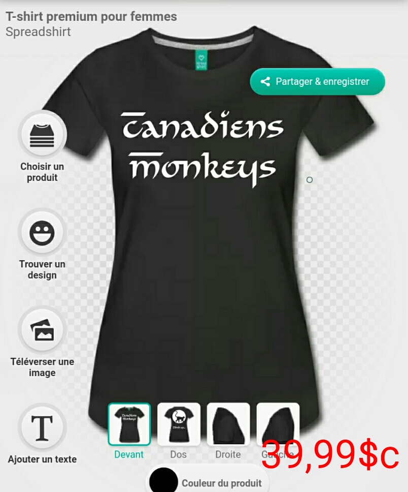 Canadiens monkeys | 3 Rue Notre-Dame apt 1, Repentigny, QC J6A 2N8, Canada | Phone: (438) 794-3037