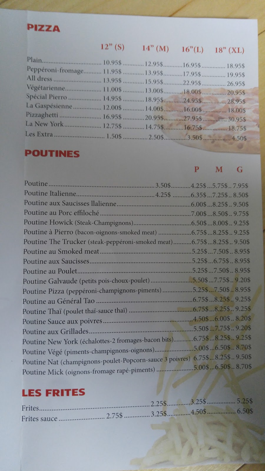 Restaurant Aux Pierro | 1 Rue Mill, Howick, QC J0S 1G0, Canada | Phone: (450) 237-0500