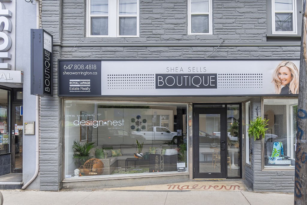 Shea Sells Boutique - Design Nest | 1021 Kingston Rd, Toronto, ON M4E 1T5, Canada | Phone: (647) 808-4818