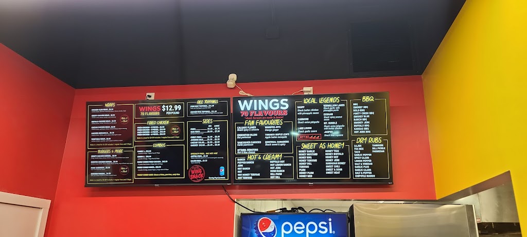Alberta Wing Shack Cochrane | 201 Grande Blvd #1, Cochrane, AB T4C 2G4, Canada | Phone: (403) 851-9464