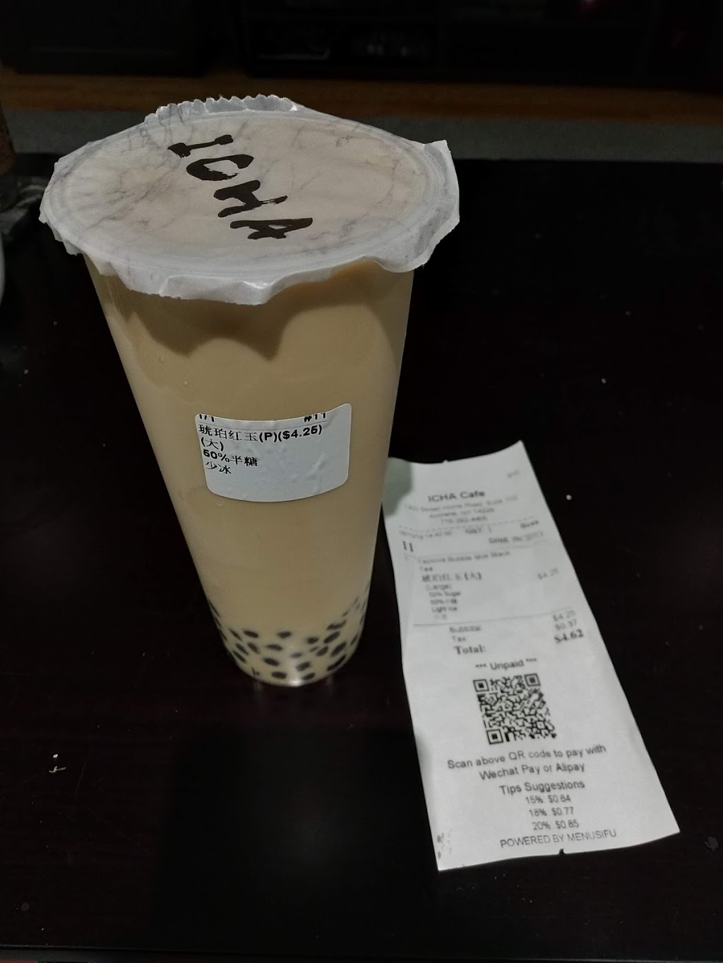 ICHA Cafe | 1300 Sweet Home Rd suite 102, Buffalo, NY 14228, USA | Phone: (716) 292-4405