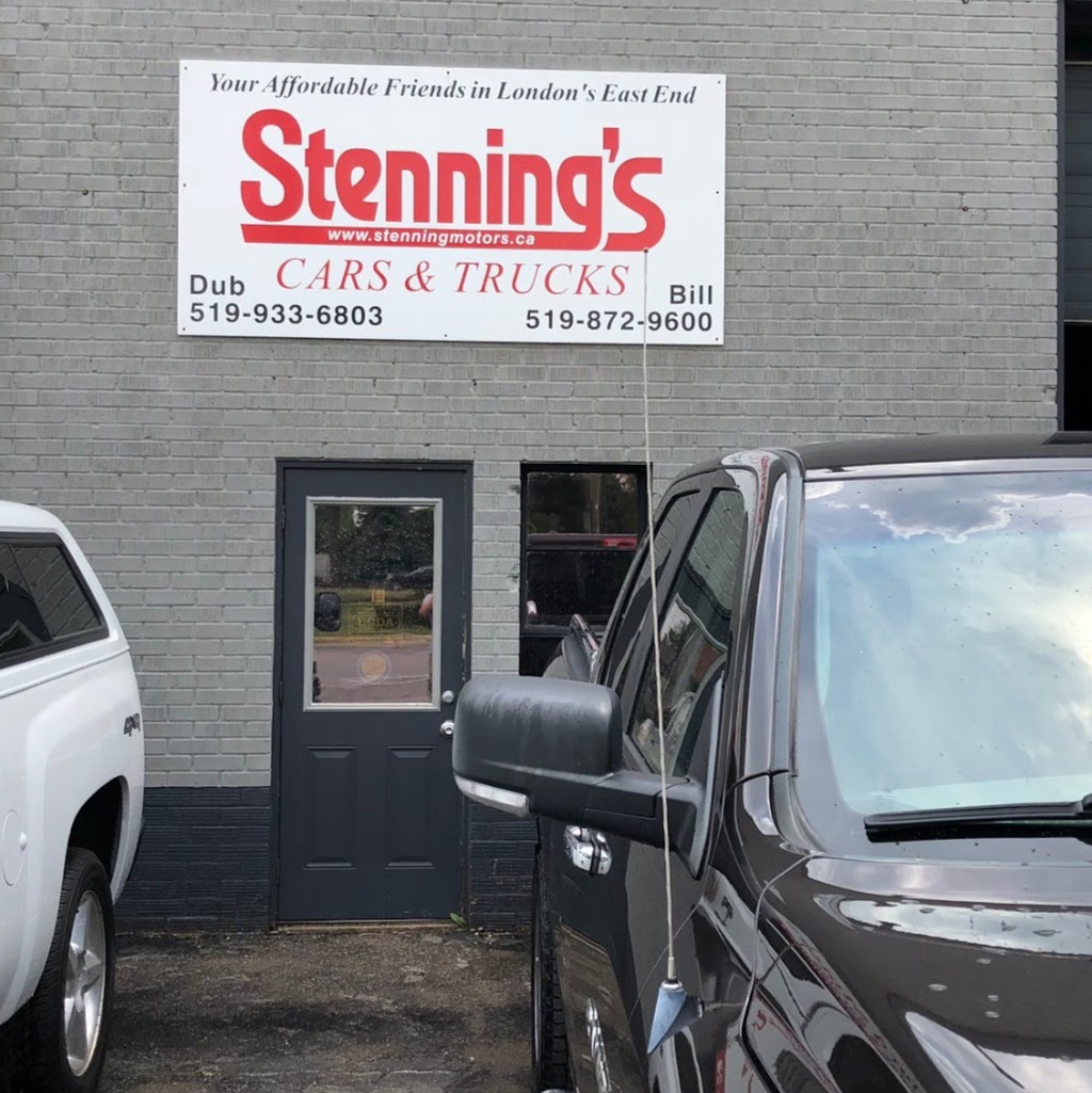 Stenning Motors | 1727 Trafalgar St, London, ON N5W 1X4, Canada | Phone: (519) 933-6803