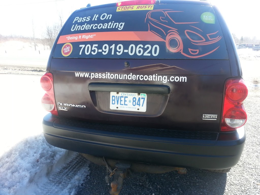 Pass It On Undercoating | car repair | 5949 Old Hwy 69, Hanmer, ON P3P 1T1, Canada | 7059190620 OR +1 705-919-0620