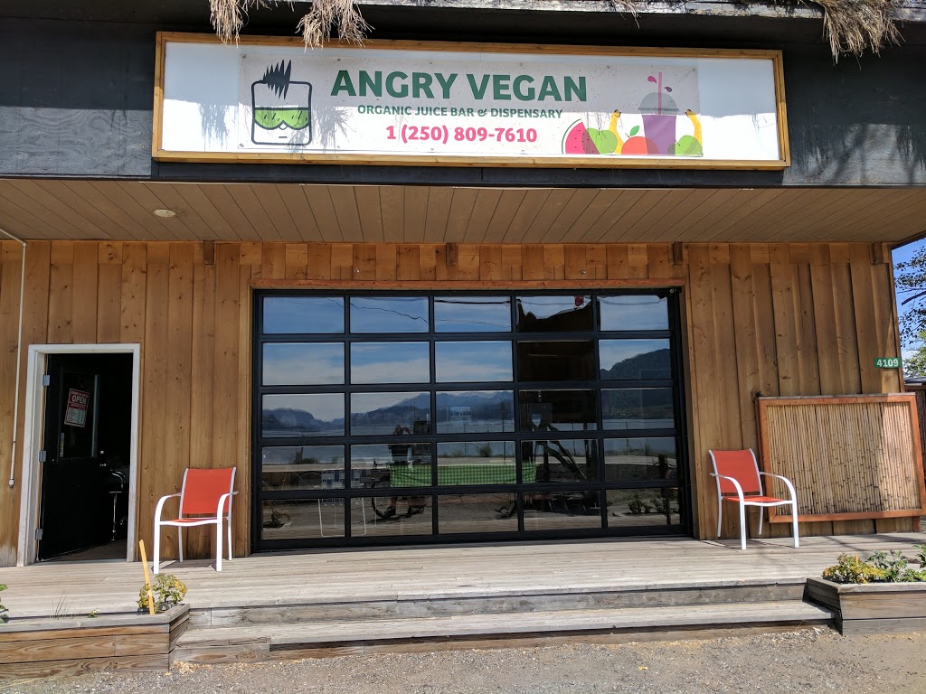 Angry Vegan Organic Juice Bar & Dispensary | 4125 Skaha Lake Rd, Penticton, BC V2A 6J7, Canada | Phone: (250) 809-7610