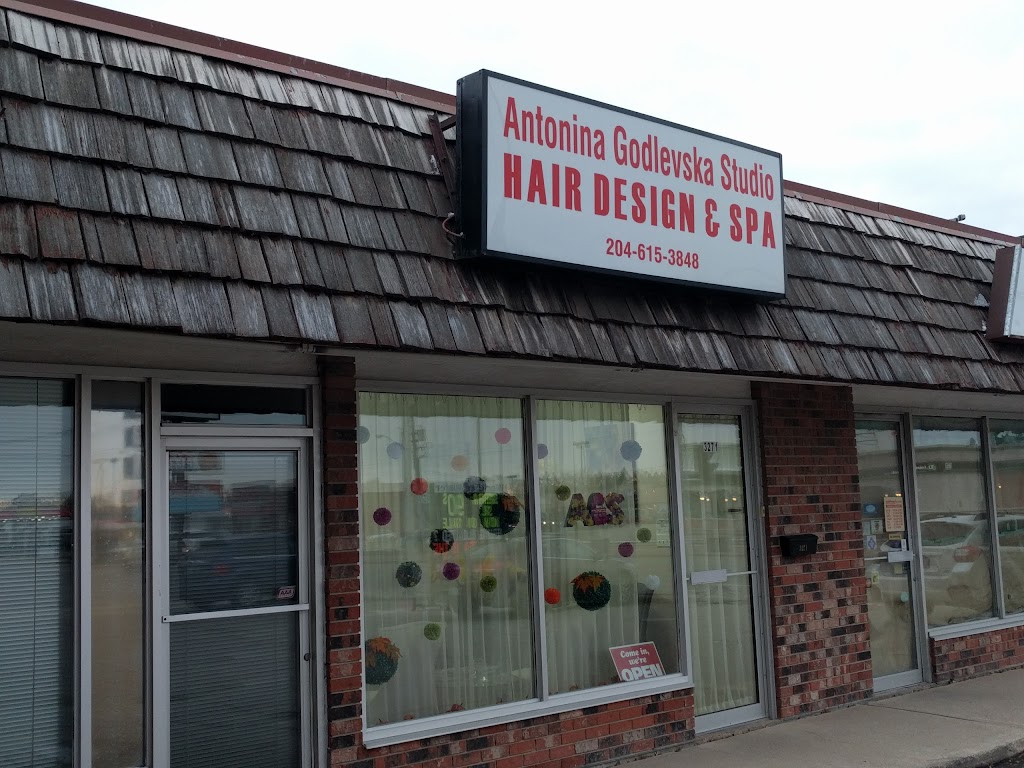 Antonina Godlevska Studio Hair Design and Spa | 3271 Portage Ave, Winnipeg, MB R3K 0W6, Canada | Phone: (204) 615-3848