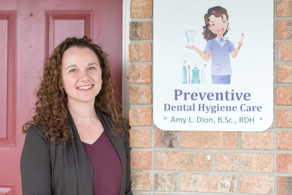 Amy Dion, B.Sc., RDH | 8 King St E, Stoney Creek, ON L8G 1J8, Canada | Phone: (905) 664-9443