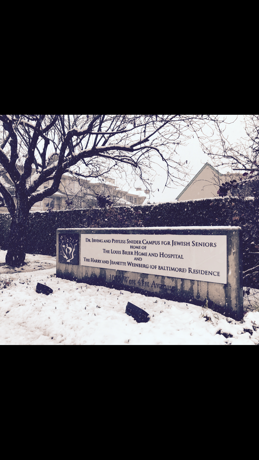 Louis Brier Home & Hospital | 1055 W 41st Ave, Vancouver, BC V6M 1W9, Canada | Phone: (604) 261-9376