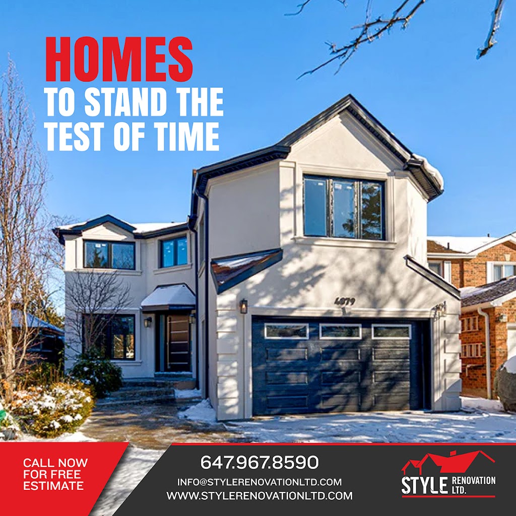 Style Renovation Ltd. | 428 George Ryan Ave, Oakville, ON L6H 7H5, Canada | Phone: (647) 967-8590
