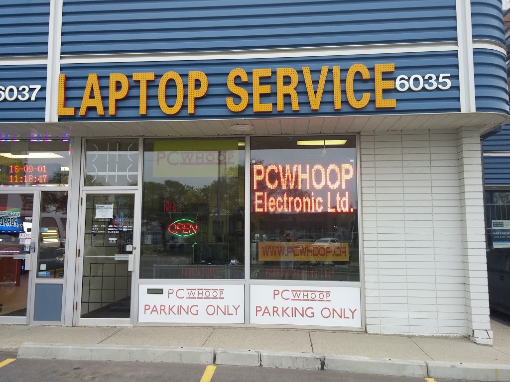 PCwhoop Electronics Ltd | 6035 Gateway Blvd NW, Edmonton, AB T6H 2H3, Canada | Phone: (780) 757-6868