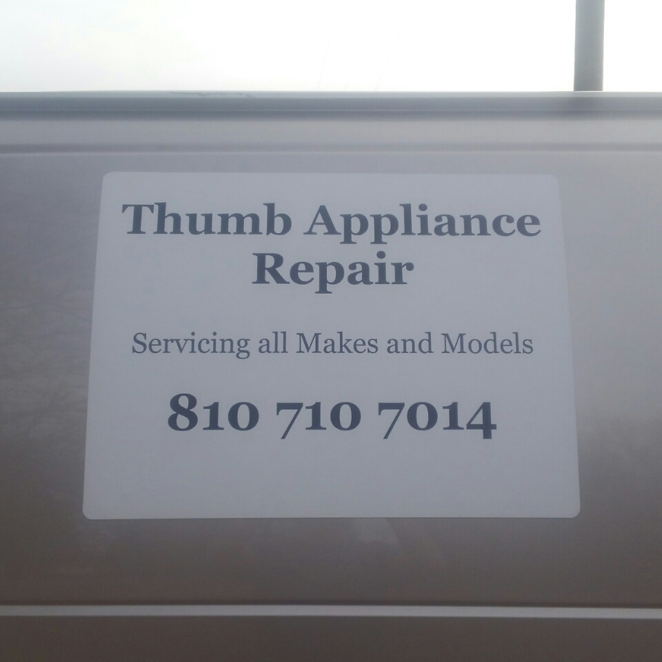 Thumb Appliance Repair | 210 S Church Rd, Carsonville, MI 48419, USA | Phone: (810) 710-7014
