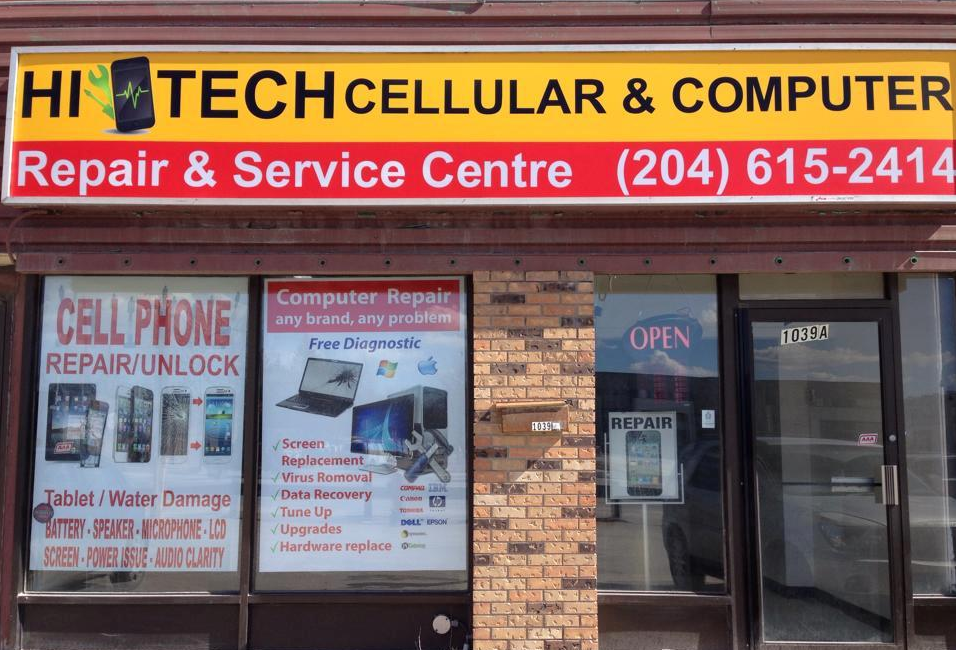 Hi-Tech Cellular | 1039A McPhillips St, Winnipeg, MB R2X 2K6, Canada | Phone: (204) 615-2414