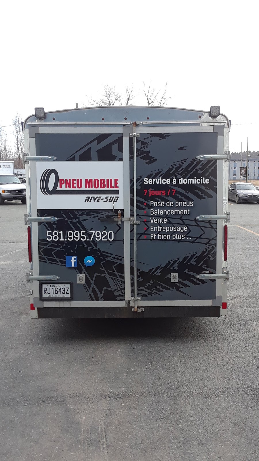 Pneu Mobile Rive-Sud | 201 Rang Saint Antoine, Saint-Gilles, QC G0S 2P0, Canada | Phone: (581) 995-7920