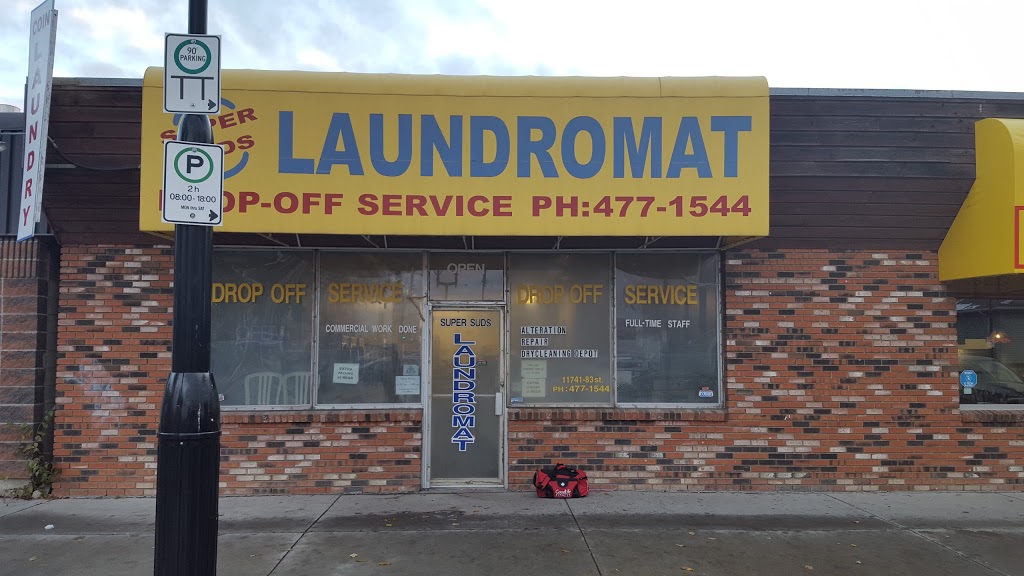 Super Suds Laundromat & Drycleaning Depot | 11741 83 St NW, Edmonton, AB T5B 2Z1, Canada | Phone: (780) 477-1544