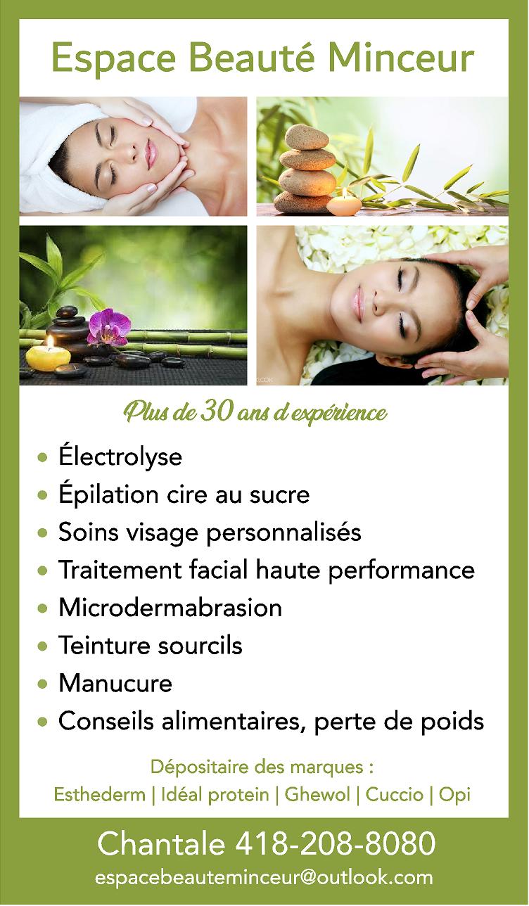 Espace beaute minceur | 2252 Boulevard Bastien, 2 eme etage Local 202, Québec, QC G2B 1B6, Canada | Phone: (418) 208-8080