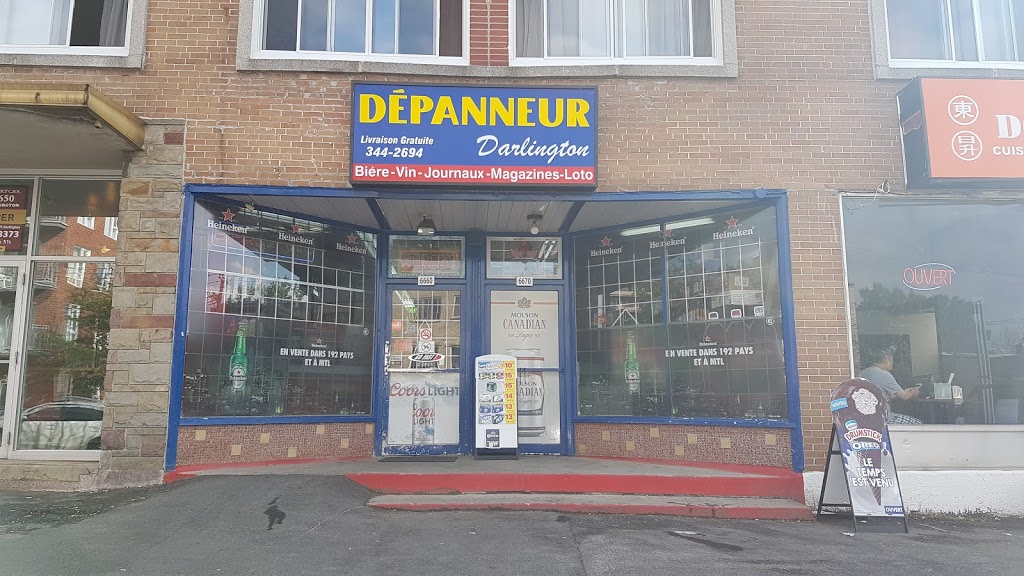 Dépanneur Darlington | 6660 Avenue de Darlington, Montréal, QC H3S 2J5, Canada | Phone: (514) 344-2694