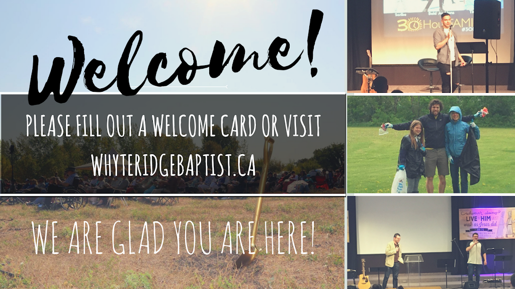 Whyte Ridge Baptist Church | 2405 McGillivray Blvd, Winnipeg, MB R3P, Canada, Canada | Phone: (204) 489-3875