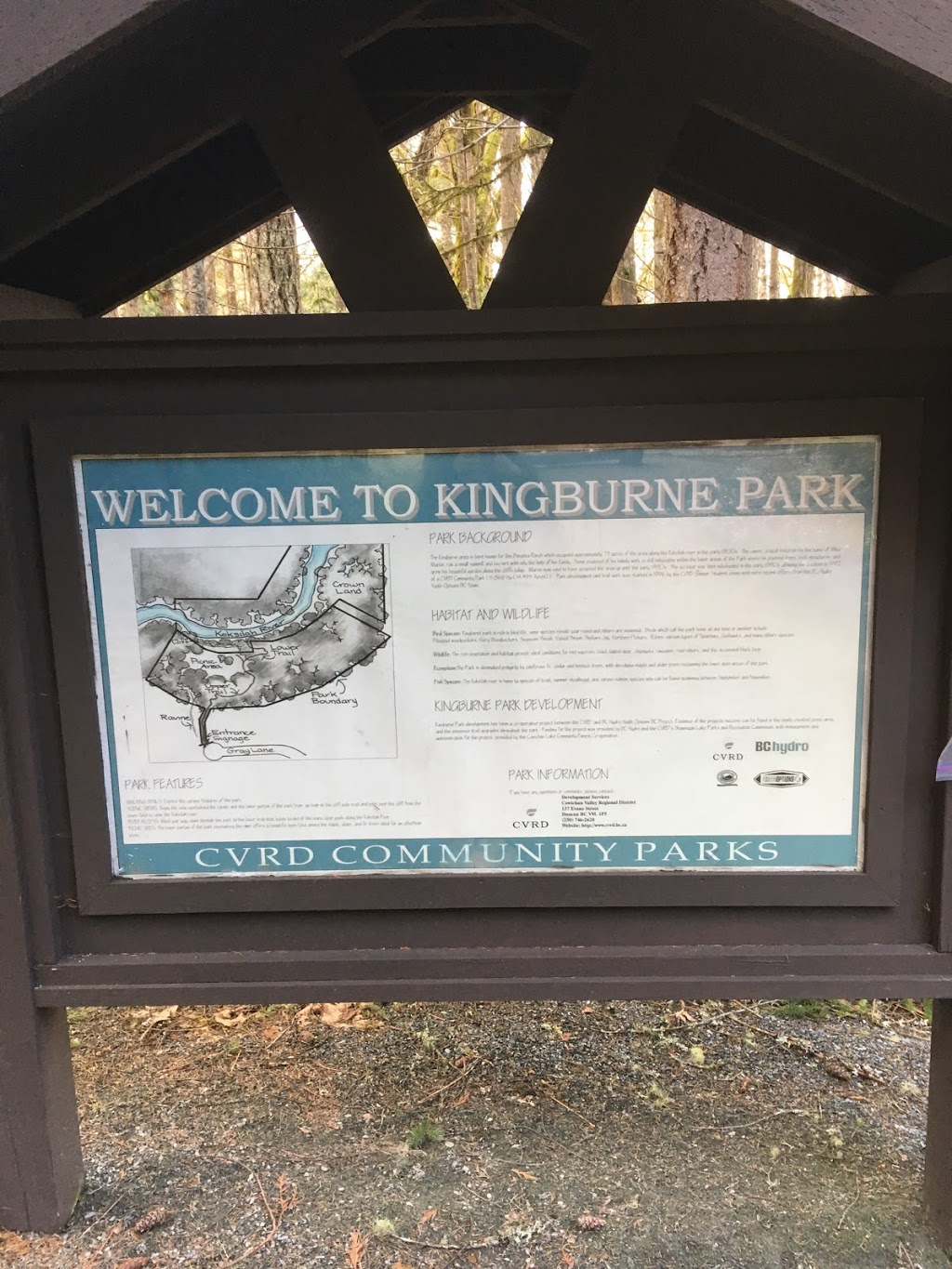 Kingburne Park | 2386 Gray Ln, Cobble Hill, BC V0R 1L5, Canada | Phone: (250) 746-2620