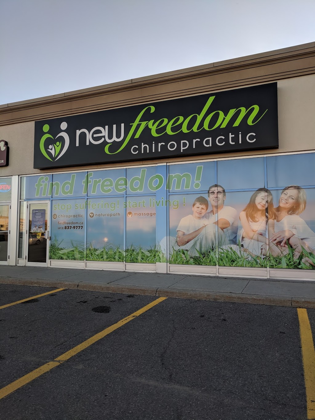 New Freedom Chiropractic | 2016 Tenth Line Rd #7, Orléans, ON K4A 4X4, Canada | Phone: (613) 837-9777