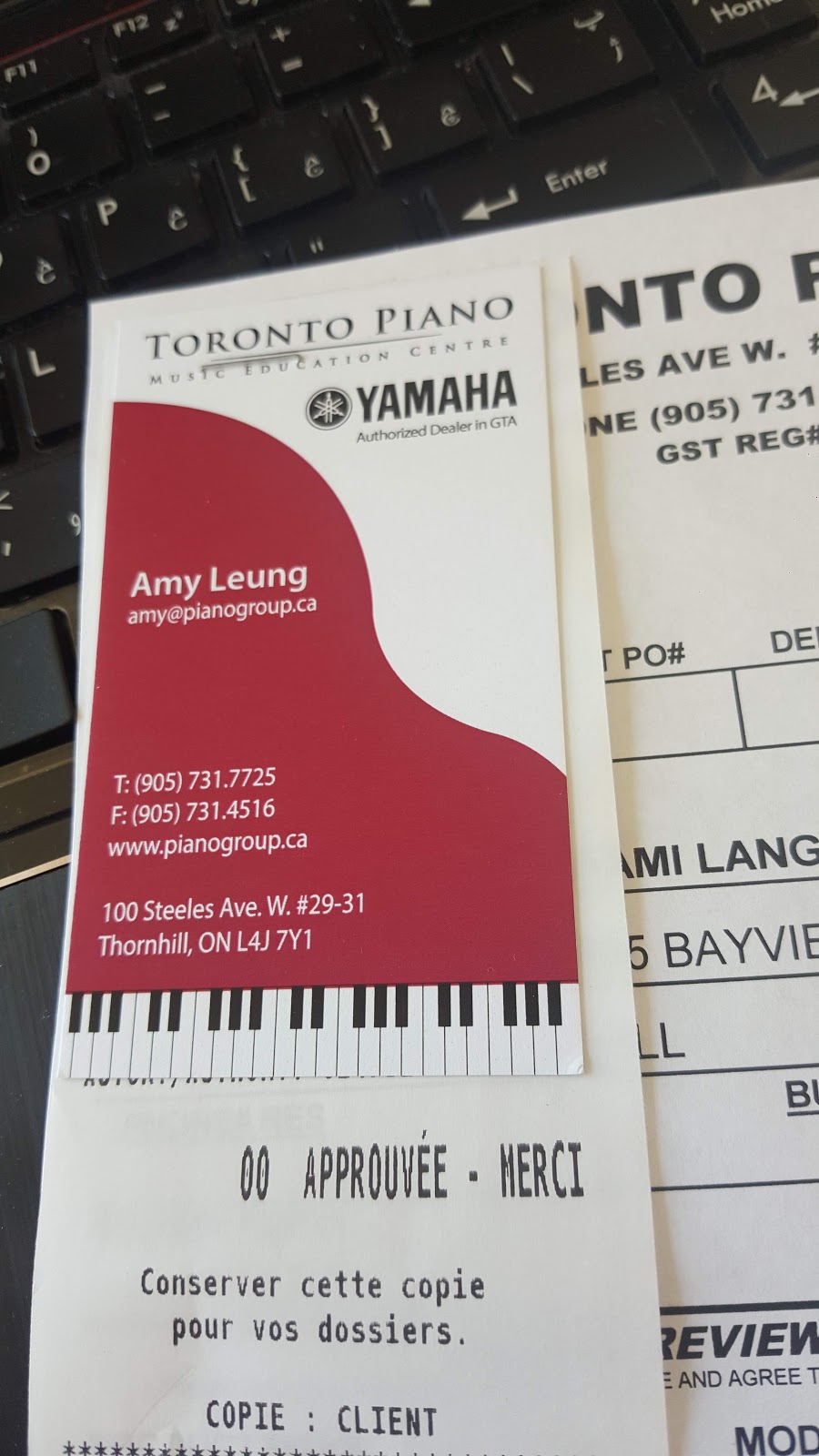 Yamaha Music Gallery | 100 Steeles Ave W #35, Thornhill, ON L4J 7Y1, Canada | Phone: (905) 731-7725