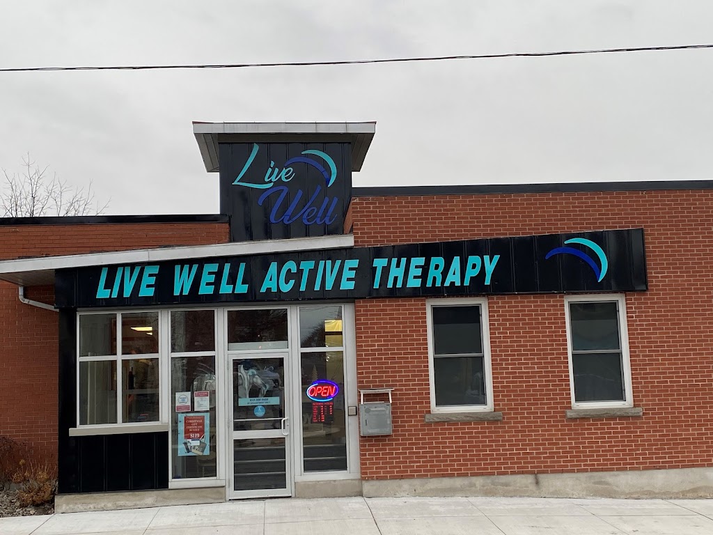 Live Well Active Therapy | 32 Mill St E, Napanee, ON K7R 1H2, Canada | Phone: (613) 308-9450