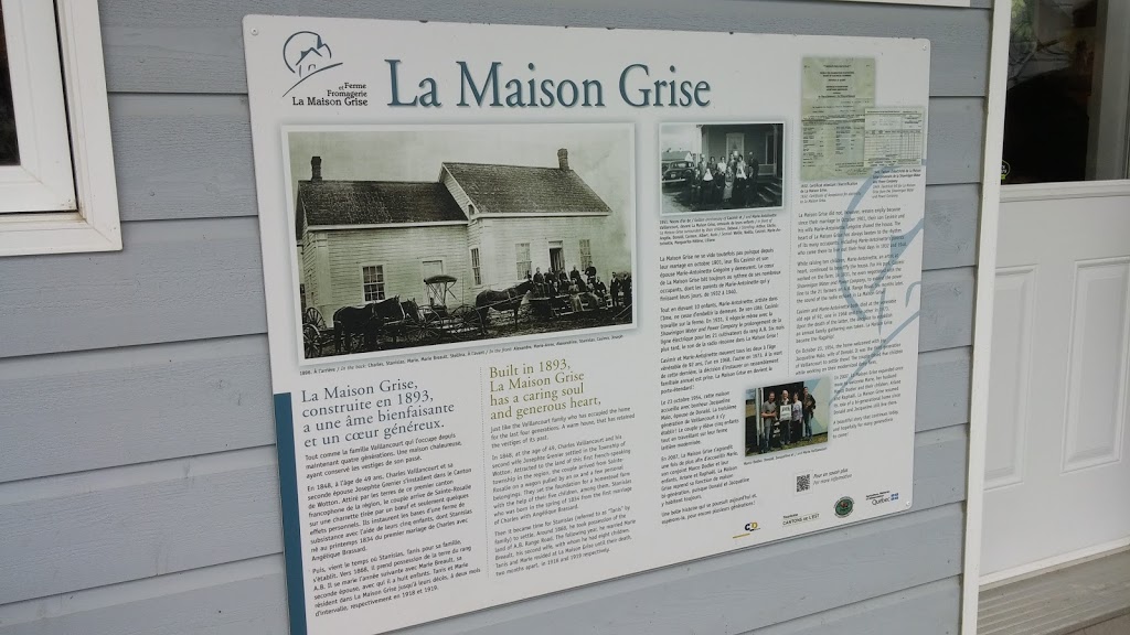 Fromagerie La Maison Grise | 68 QC-216, Wotton, QC J0A 1N0, Canada | Phone: (819) 828-2034