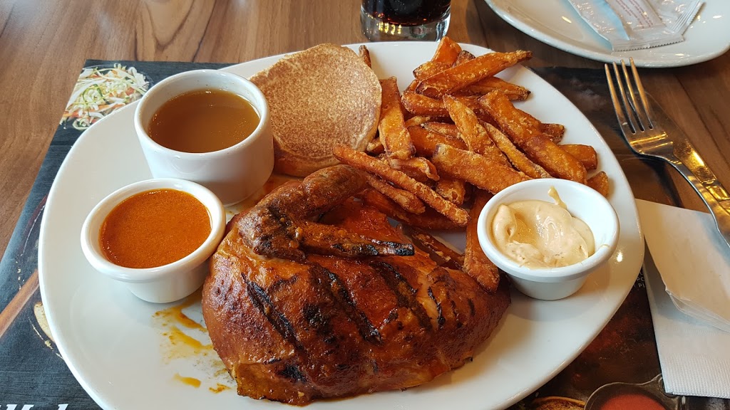 Rôtisserie St-Hubert | 330 Rue de Saint Jovite, Mont-Tremblant, QC J8E 2Z9, Canada | Phone: (819) 425-2721